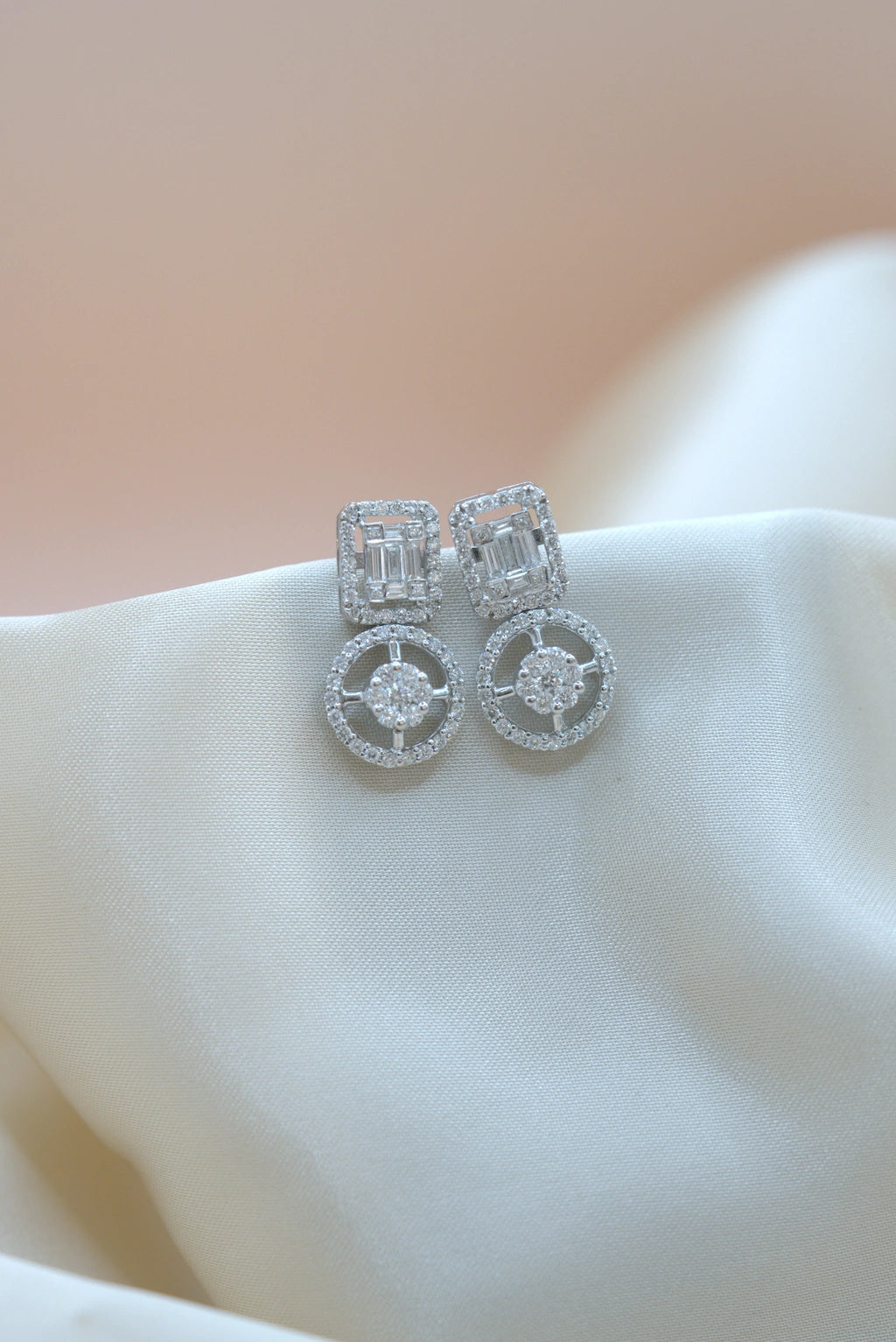 Diamond Drop Earrings