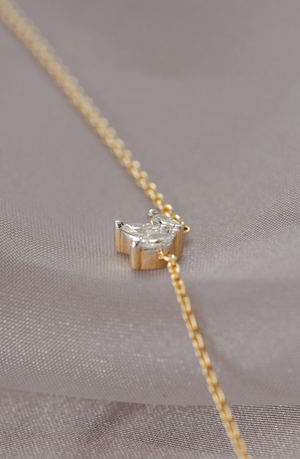 Marquise Diamond Anklet