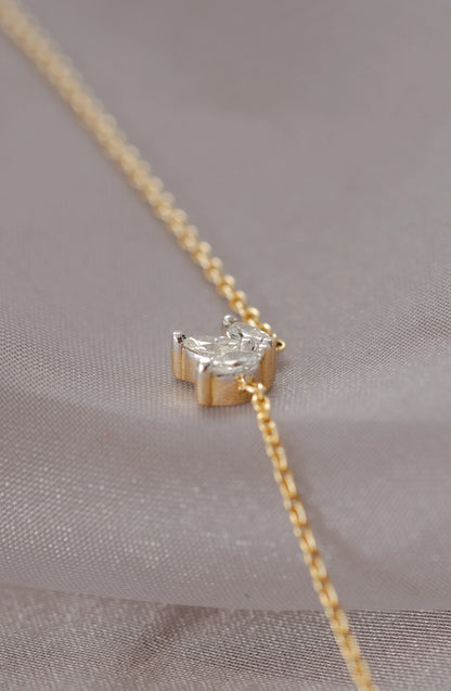 Marquise Diamond Anklet