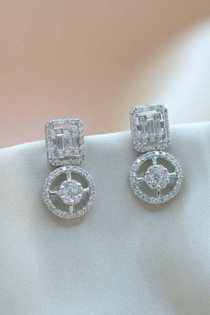 Diamond Drop Earrings