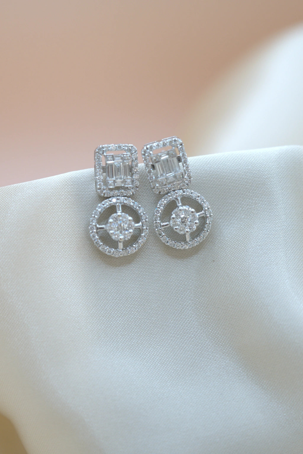 Diamond Drop Earrings
